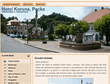 Tablet Screenshot of hotel3pecka.cz